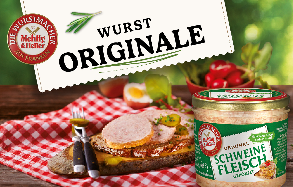 Wurst Originale Produktübersicht von Mehlig und Heller
