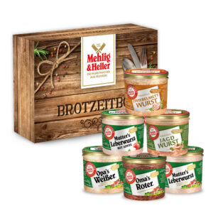 6er-Brotzeitbox 250g Glas