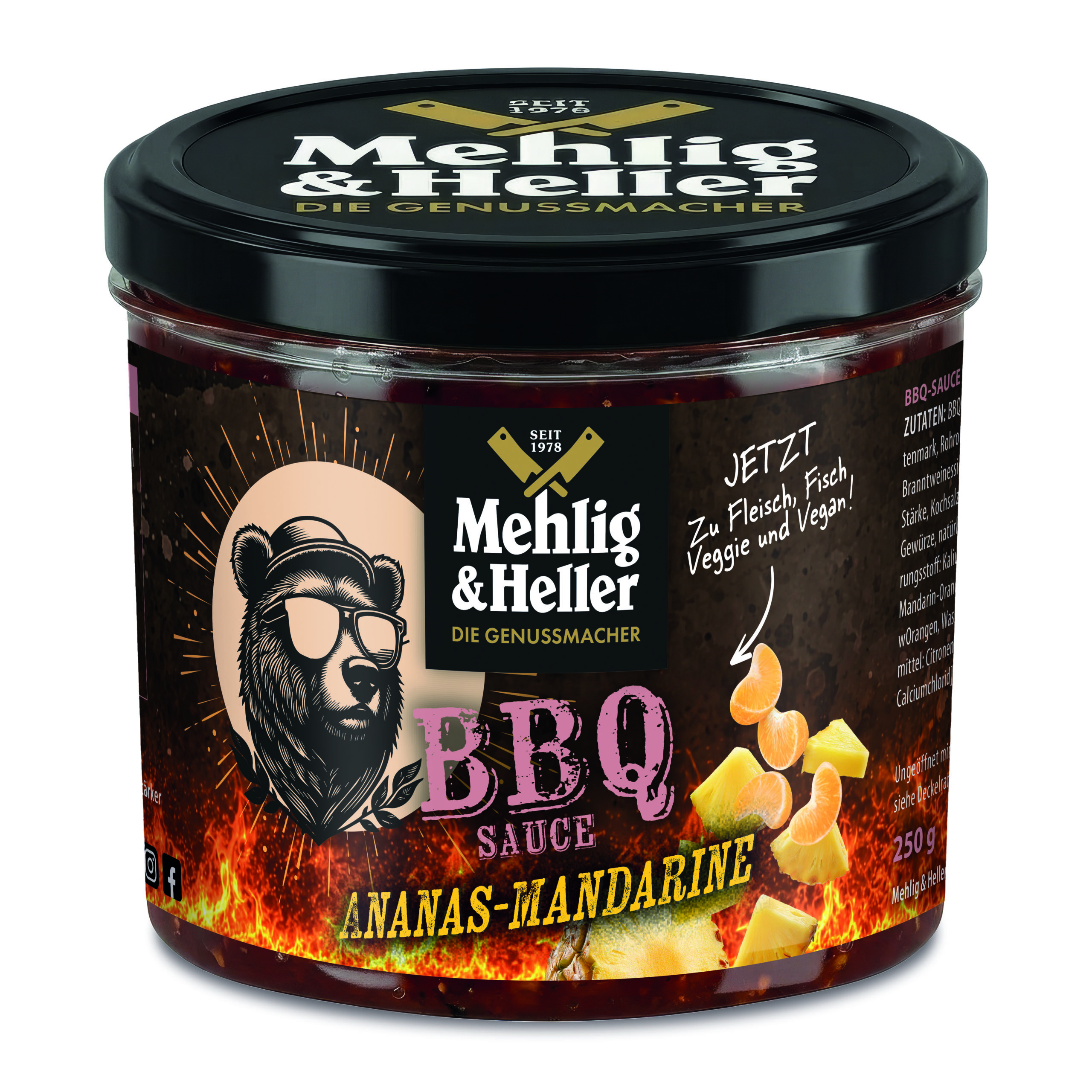 BBQ Sauce Ananas-Mandarine